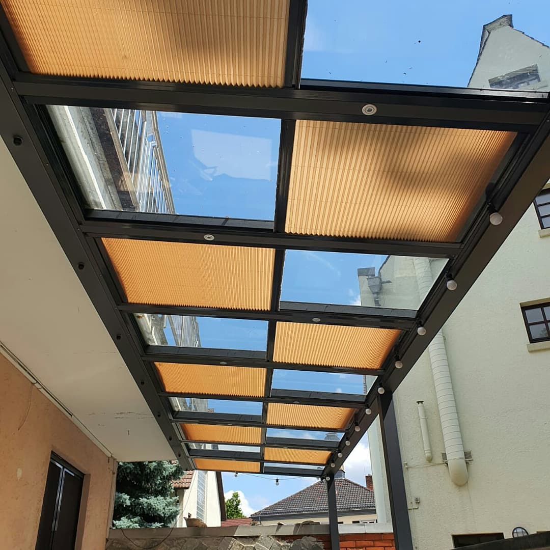 Plissee Fliegengitter für Türen und Fenster